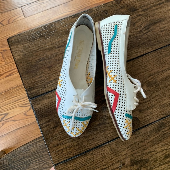 Vintage 1980s 1990s Shoes Flats Loafers - Picture 4 of 8